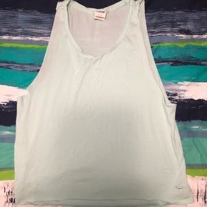 VS Pink tank top scoop side. Large.